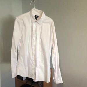 H&M white collared shirt